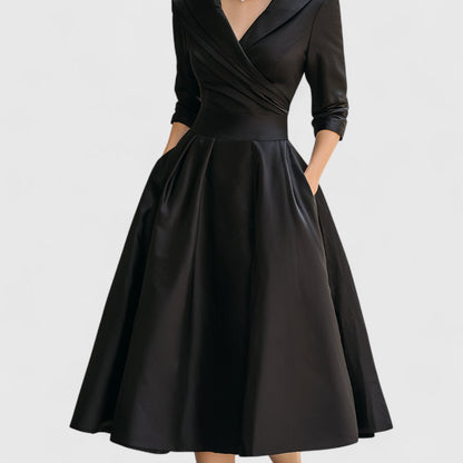 Teresa | Abito midi dal taglio elegante e dalla silhouette valorizzante