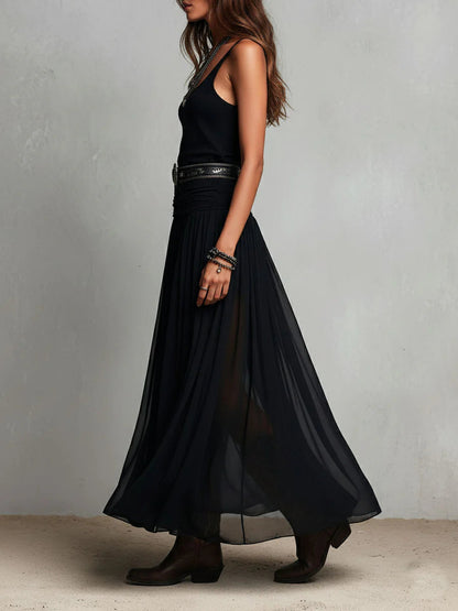Odette | Elegante abito lungo in tulle