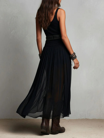 Odette | Elegante abito lungo in tulle