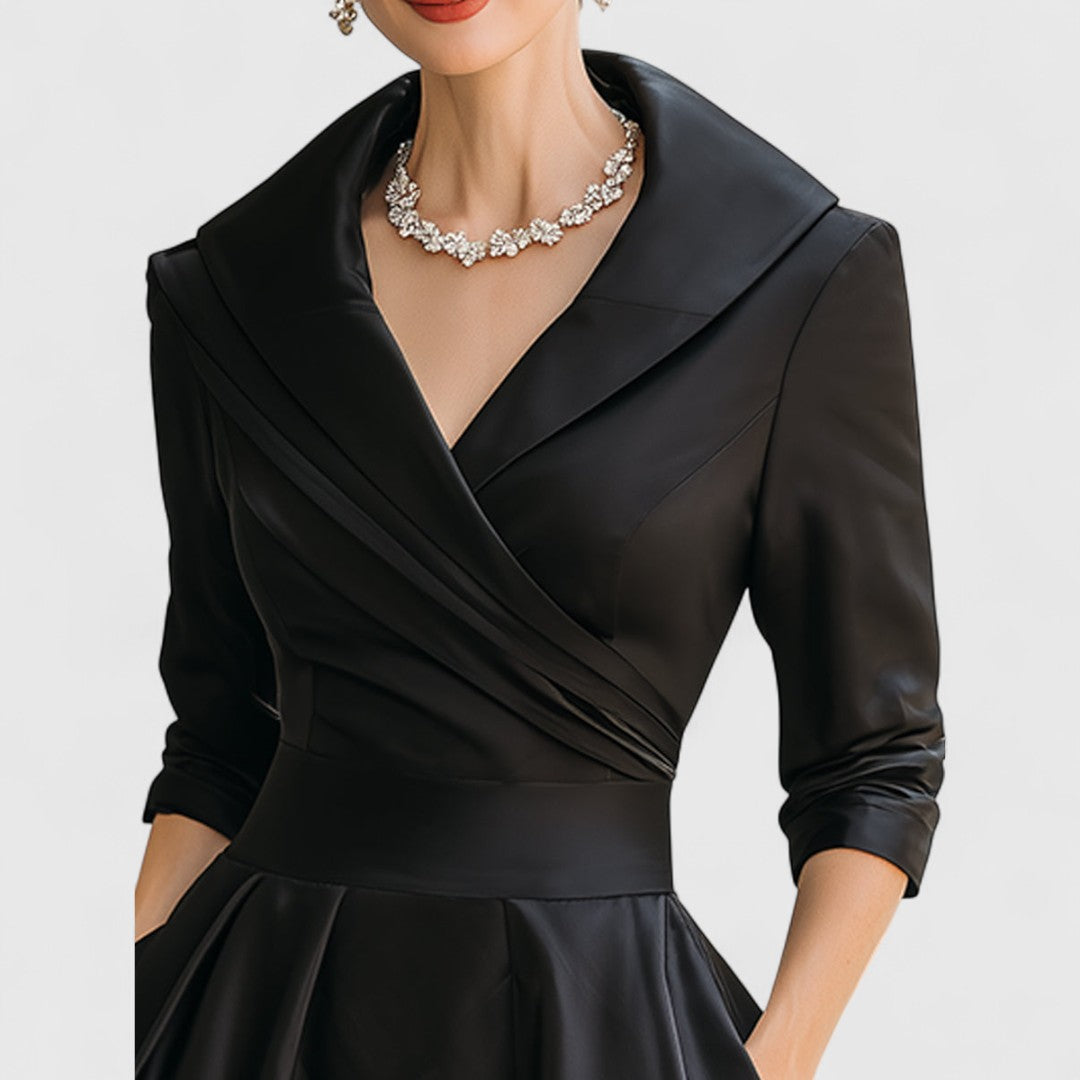 Teresa | Abito midi dal taglio elegante e dalla silhouette valorizzante