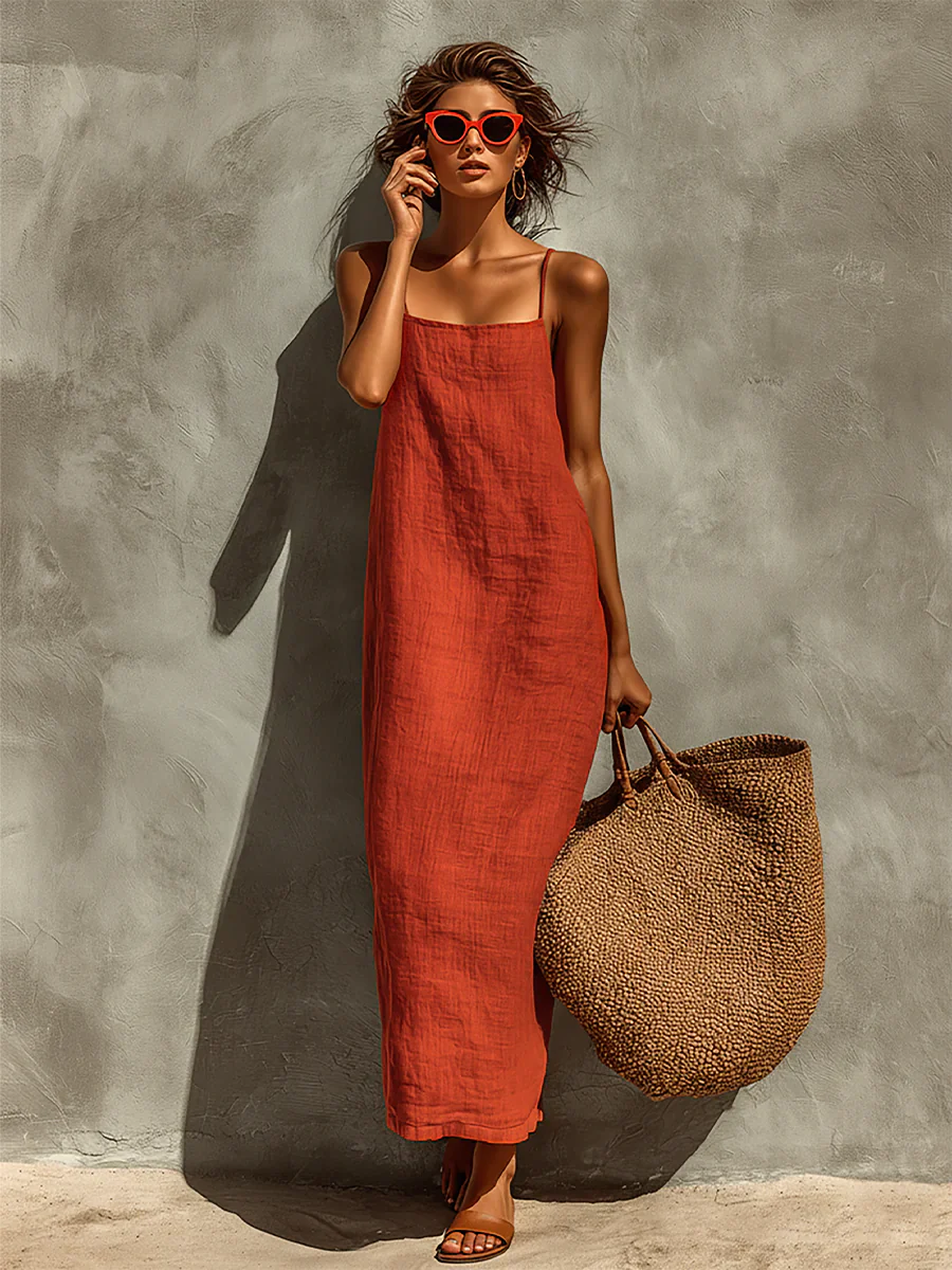Luciana - Abito Boho Resort in Cotone
