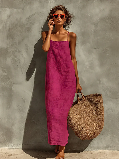 Luciana - Abito Boho Resort in Cotone